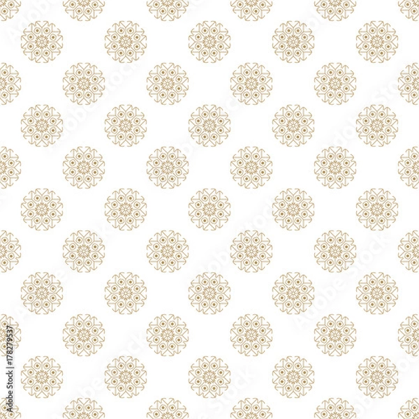 Fototapeta Xmas seamless pattern. Winter holidays background.