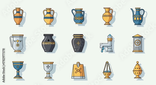 Fototapeta Vibrant close-up of a smiling golden retriever puppy resting on a sunlit grassy field