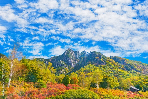 Obraz 秋の瑞牆山