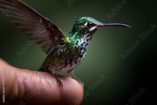 Obraz Discover the Delicate Beauy and Symbolism of Hummingird Tattoos: Meaning, Desin Ideas, Placement Options and Creative Inspirations