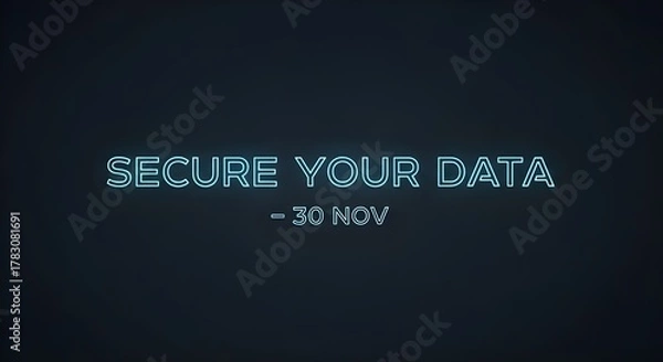 Obraz Secure your digital assets and protect sensitive information now