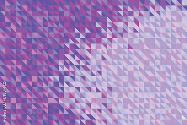 Obraz Purple background with triangle patterns