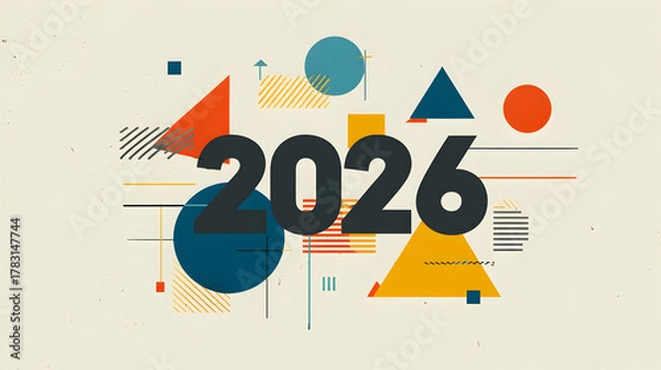 Fototapeta Ring in the New Year with Joy, Hope, and New Beginnings