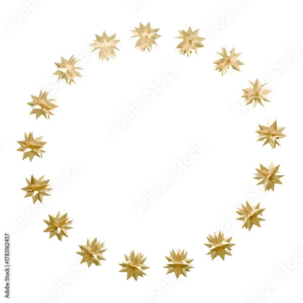 Obraz 星、飾り、デコレーション、オーナメント、金色、光