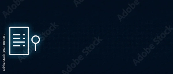 Fototapeta Document Review and Search