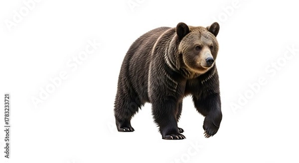 Obraz Large Grizzly Bear Strolling.