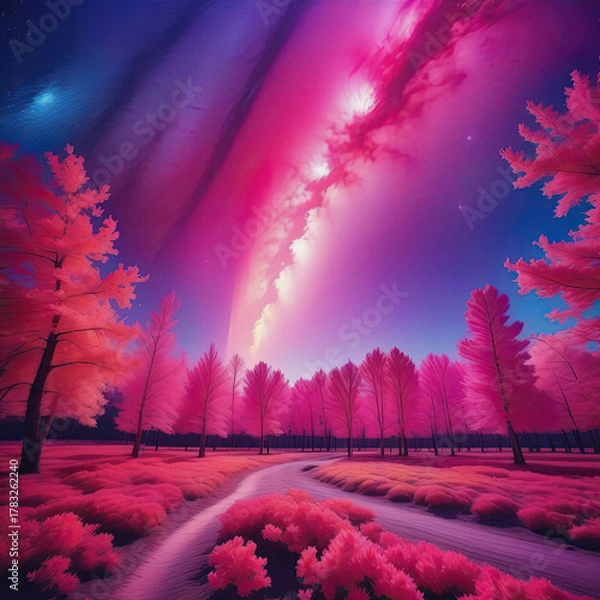 Obraz Otherworldly landscape