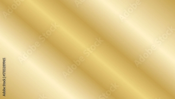 Obraz ゴールドの上品なメタリックグラデーション背景