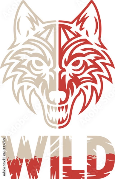 Obraz Wild  Vector Art illustrator