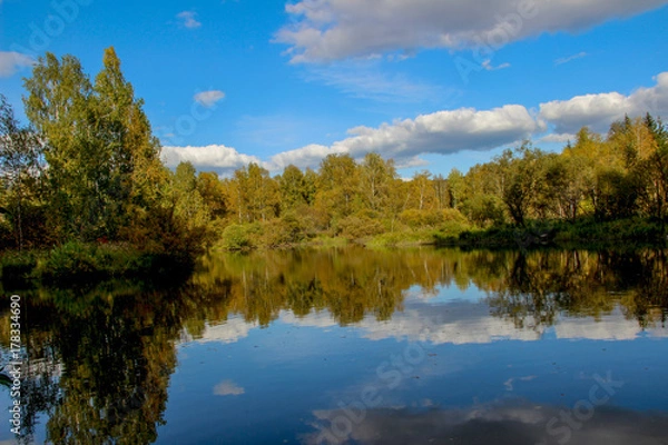 Obraz Pond In Autumn