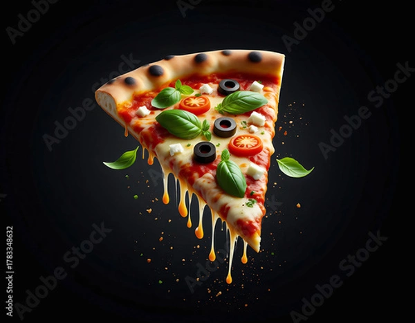 Obraz pizza aglio with tomato sauce