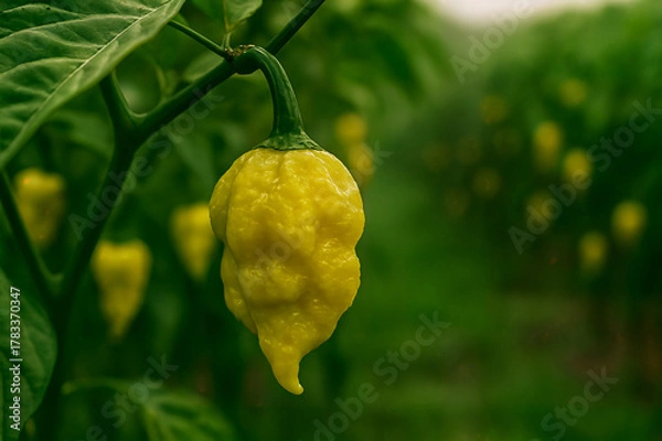 Fototapeta yellow bell pepper
