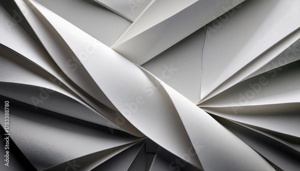 Fototapeta Folded Paper Texture Background