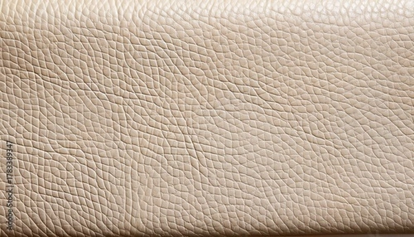 Fototapeta Ivory Leather Texture For Vintage Book Covers Graphic Design Branding Backgrounds Seamless Distressed Wrinkles High Resolution Realistic