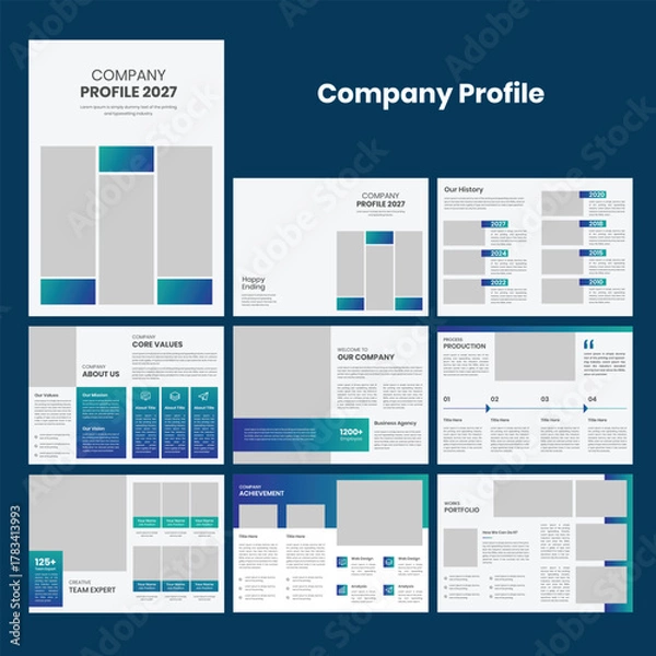 Obraz Company Profile Template