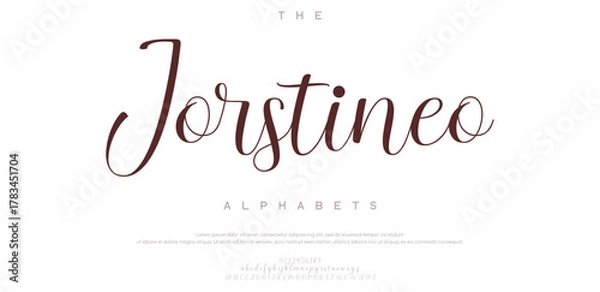 Obraz art font, artistic font, artistic handwriting, brush font, brush handwriting, brush signature, creative brush, creative calligraphy, creative handwriting, dynamic logo, hand brushed, hand script, ink 