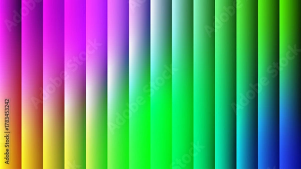 Obraz Deep Blue Neon Light Stripes Abstract Background