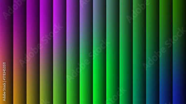 Obraz Deep Blue Neon Light Stripes Abstract Background