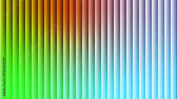 Obraz Deep Blue Neon Light Stripes Abstract Background