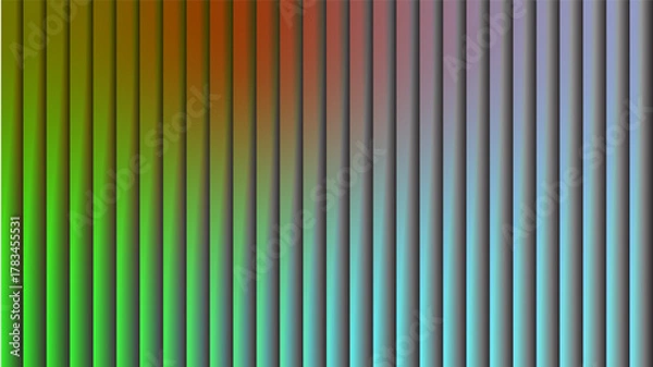 Obraz Deep Blue Neon Light Stripes Abstract Background