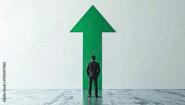 Obraz Business Growth Arrow