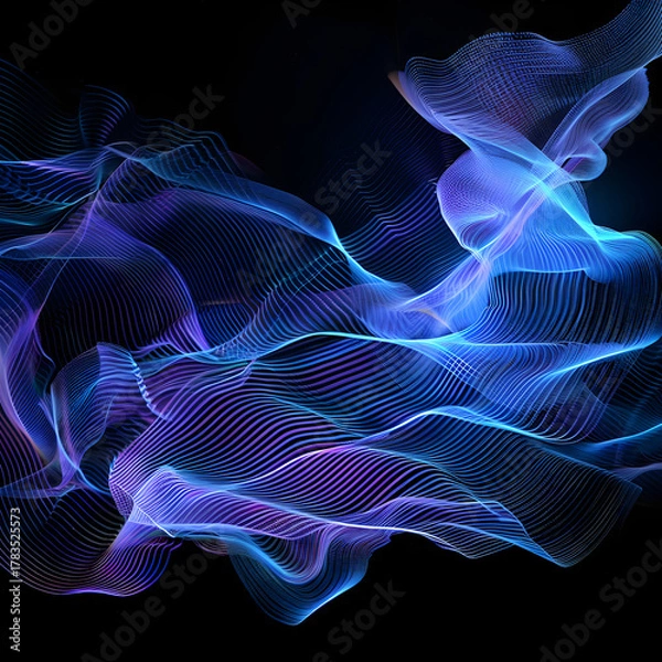 Fototapeta Spectacle of PZ Birefringece: A Vivid Journey Throug the Prism of Polarized Liht Waves