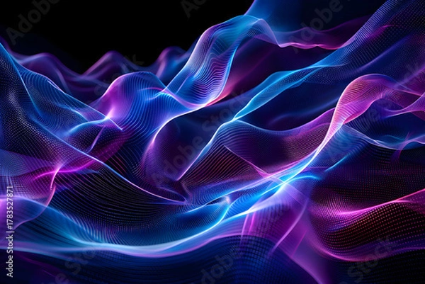 Fototapeta Spectacle of PZ Birefringece: A Vivid Journey Throug the Prism of Polarized Liht Waves