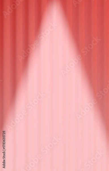 Obraz 背景素材_幕とスポットライト_ピンク