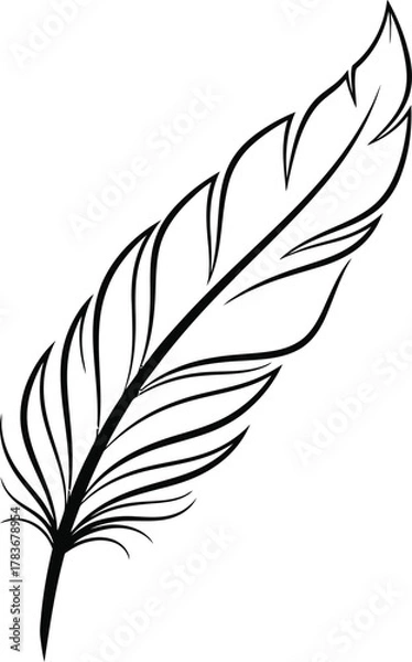 Obraz Vector file text on isolated clean background, digital format icon Vector