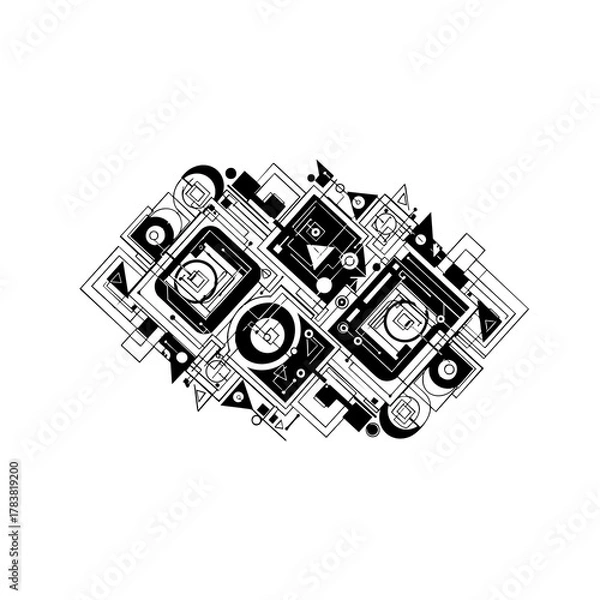 Obraz T-shirt design