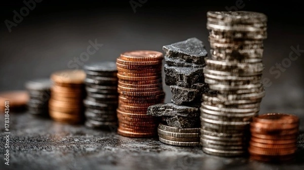 Fototapeta Persistent negative cash flow reduces liquidity, increases borrowing dependence, weakens confidence, creates vendor strain, and complicates daytoday financial management.