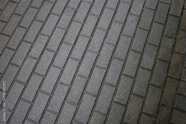 Fototapeta stone block paving
