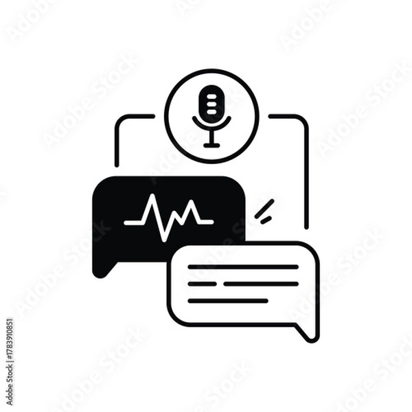 Obraz NLP vector icon