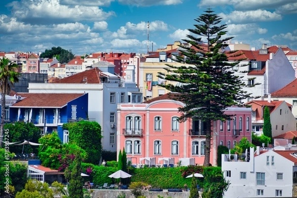 Obraz view of the old town 