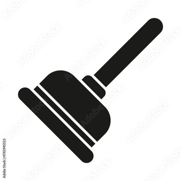 Obraz plunger icon vector design template