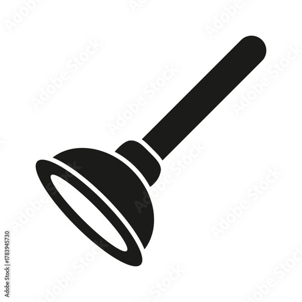 Obraz plunger icon vector design template