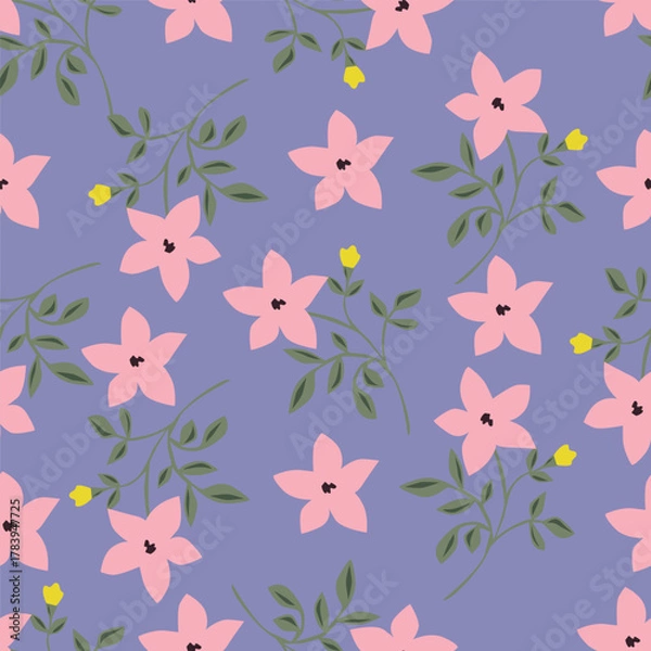 Obraz seamless floral pattern