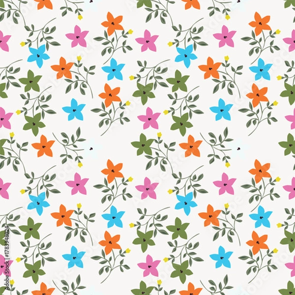 Obraz seamless floral pattern