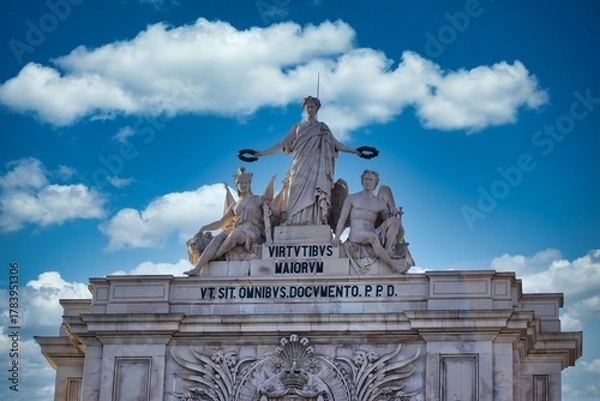 Obraz monuments in Lisbon 