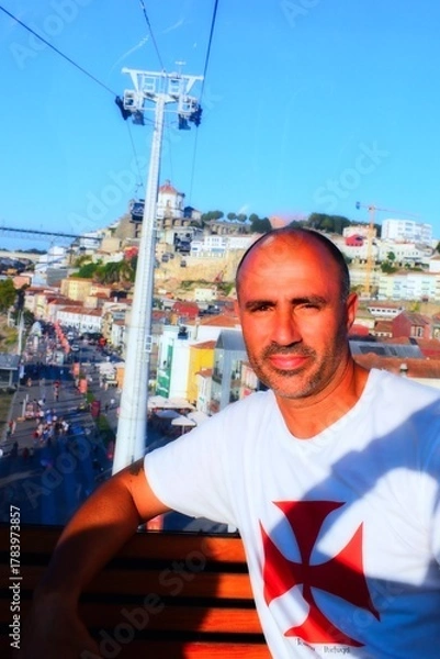 Obraz man standin outdoors