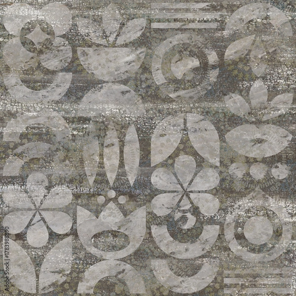 Fototapeta patterned distressed wood textured background