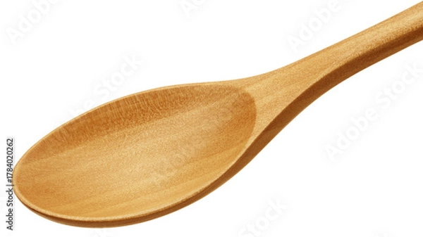 Fototapeta wooden Spoon, isolated, full depth of field