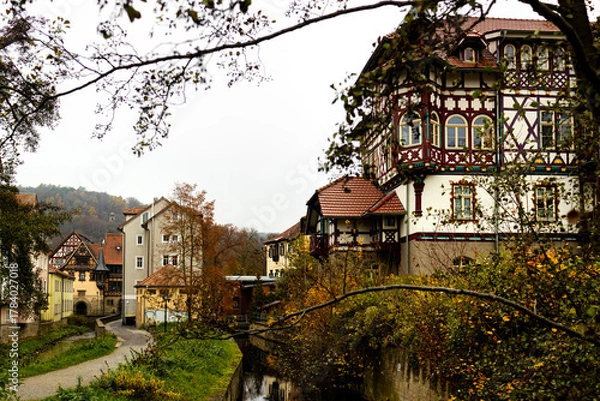 Obraz the historic german city meiningen