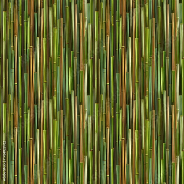 Obraz Bamboo Seamless Pattern