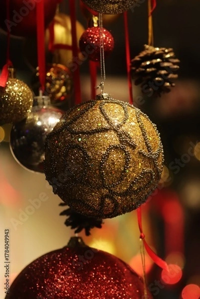 Obraz boule de noël