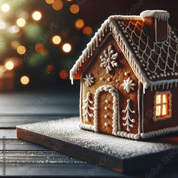Obraz Lebkuchenhaus Festlich