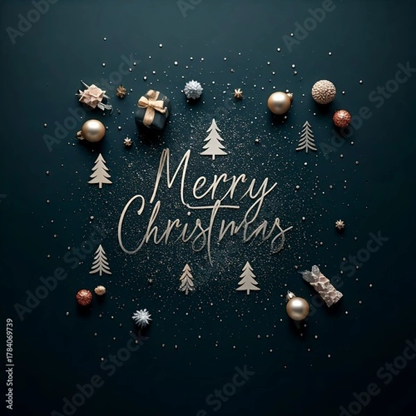 Obraz Merry Christmas.