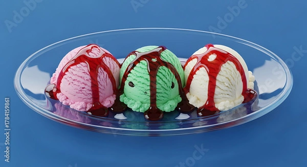 Obraz Delicious icecream picture