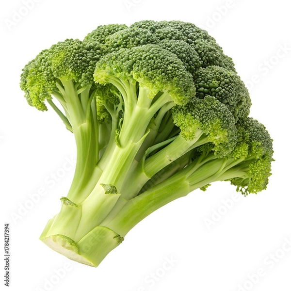 Fototapeta Broccoli isolated on white background