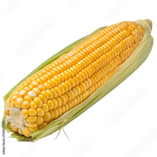 Fototapeta Corn isolated on white background